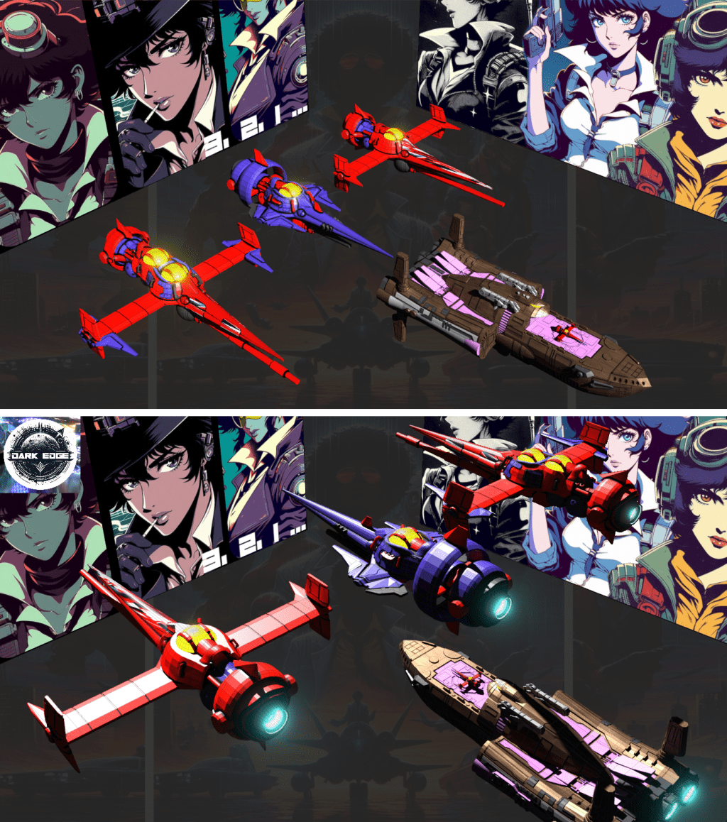 COWBOY BEBOP INSPIRED MODELS –&nbsp;GALLERY