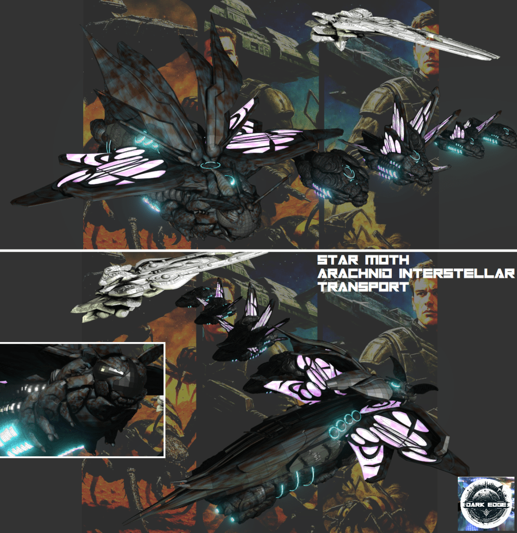 STARSHIP TROOPERS ARACHNID STARSHIPS –&nbsp;GALLERY